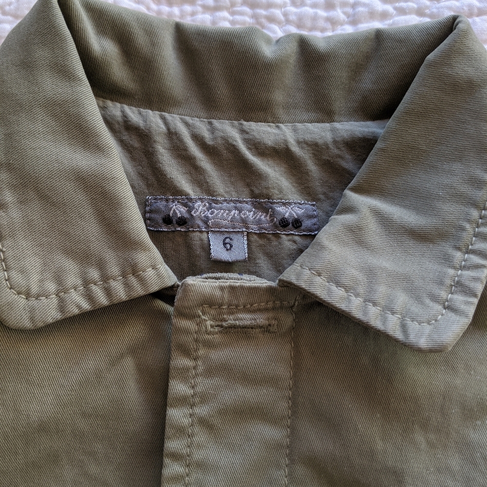 NEW Bonpoint green utility jacket: size 6 (unisex) - Picture 2 of 8